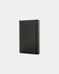 Promotional A5 PU notebook with elastic band - Black