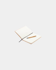 Promotional cork notebook with bamboo pen - 2
