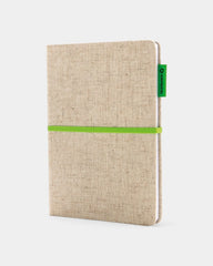 A5 Jute and Bamboo Notebook to Personalize