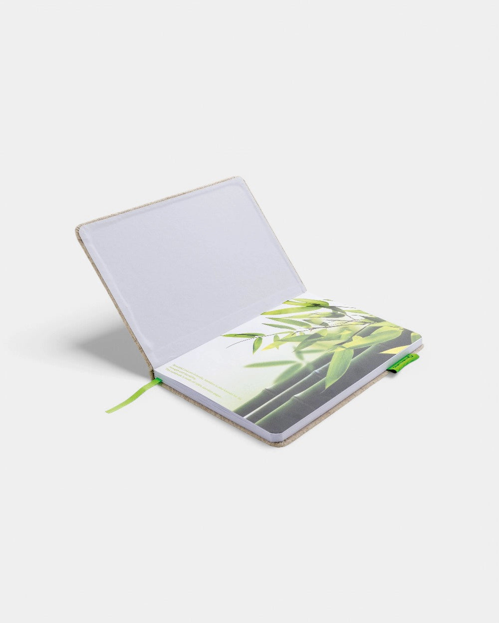 A5 Jute and Bamboo Notebook to Personalize
