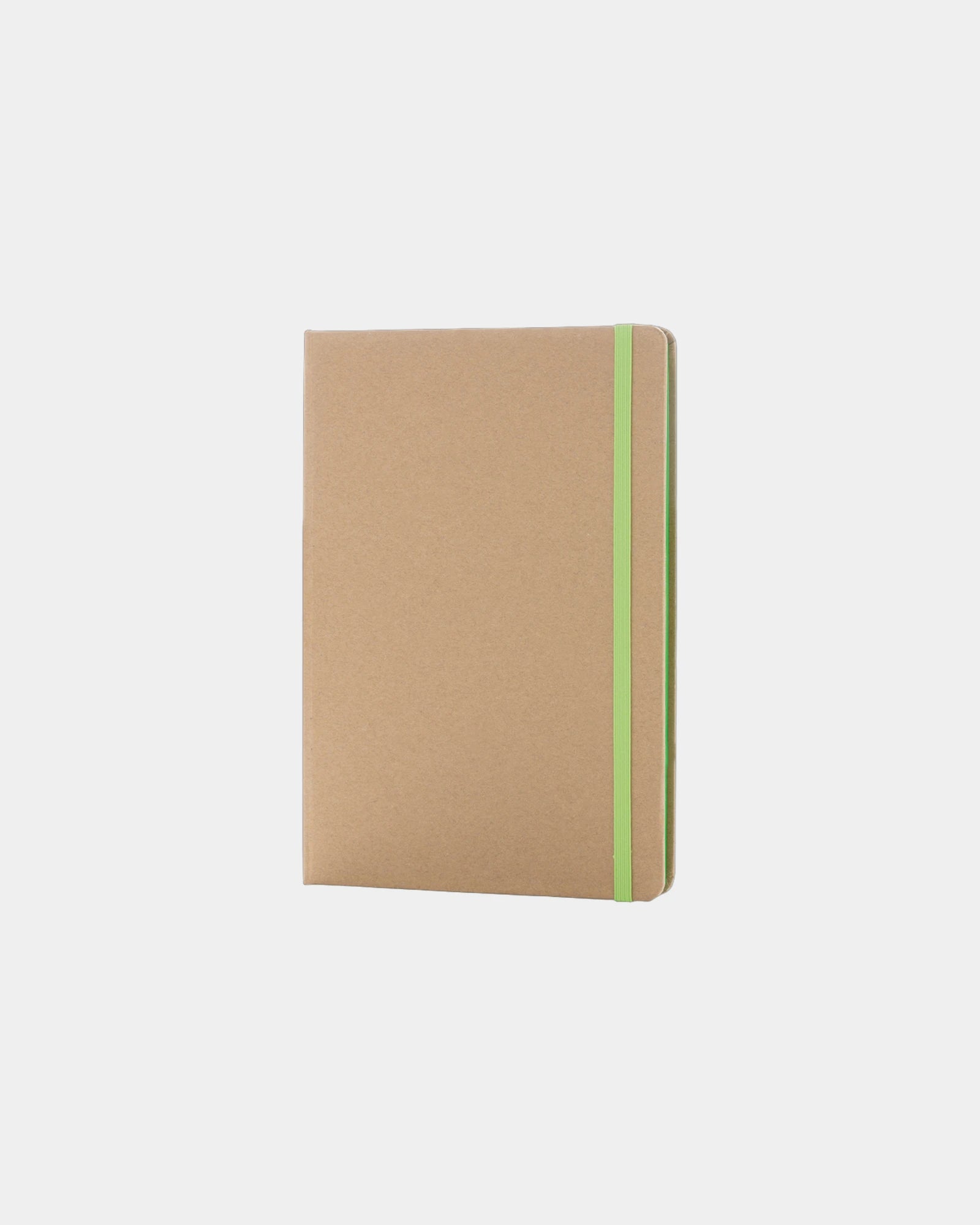 Custom kraft A5 notebook - Green