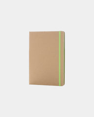 Custom kraft A5 notebook - Green