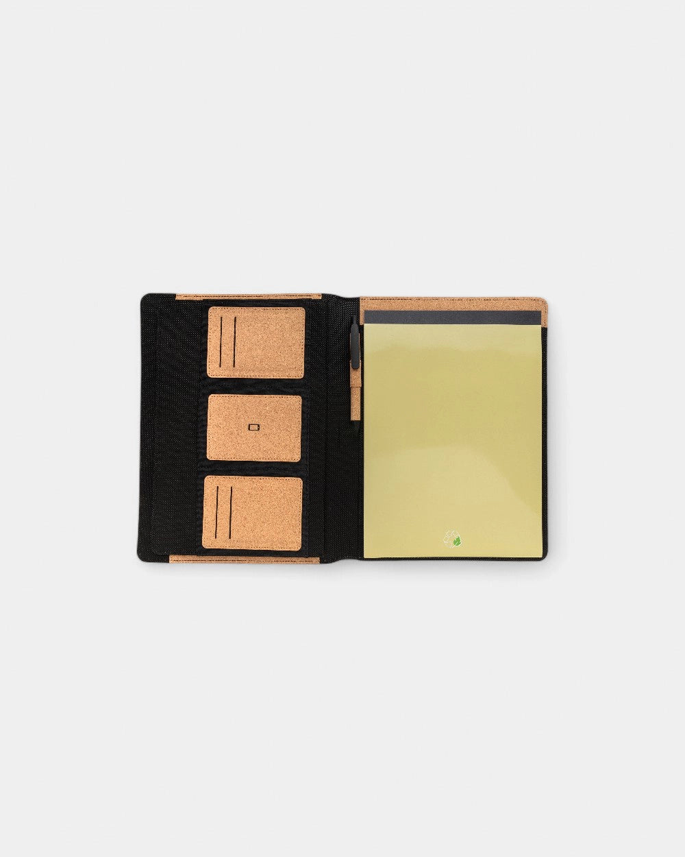 A4 Cork Conference Folder with Customizable Pen
