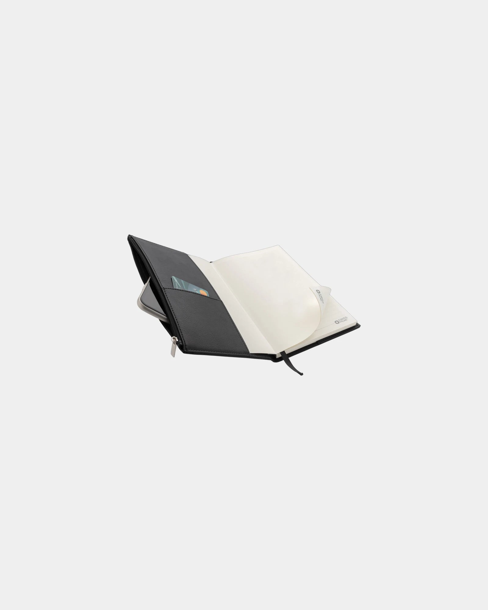 Promotional A5 notebook with zip pocket - 4