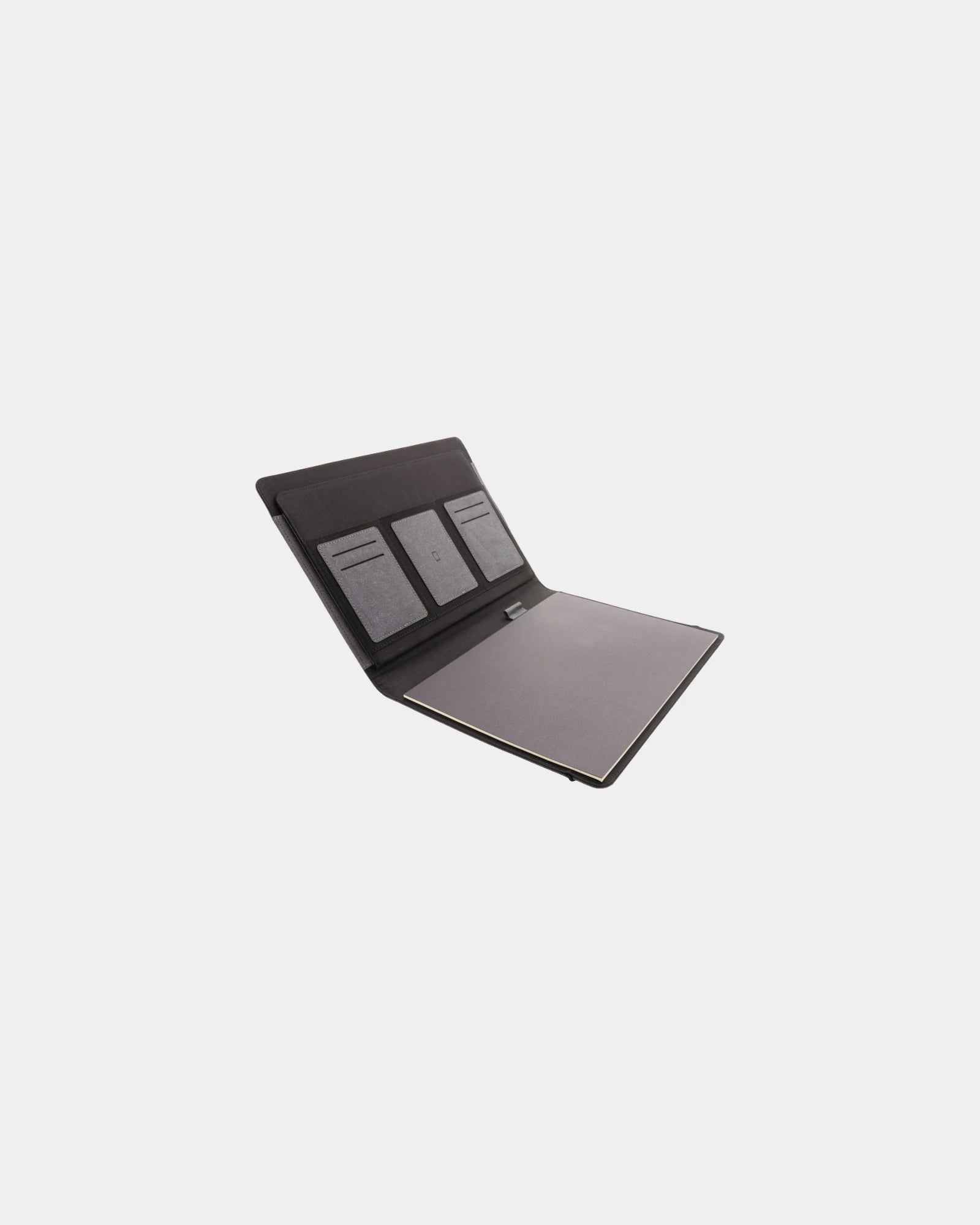 Promotional recycled leather A4 conference folder