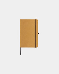 Promotional recycled leather A5 notebook