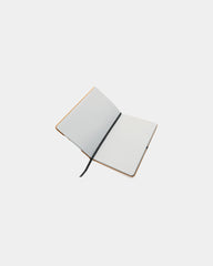 Promotional recycled leather A5 notebook