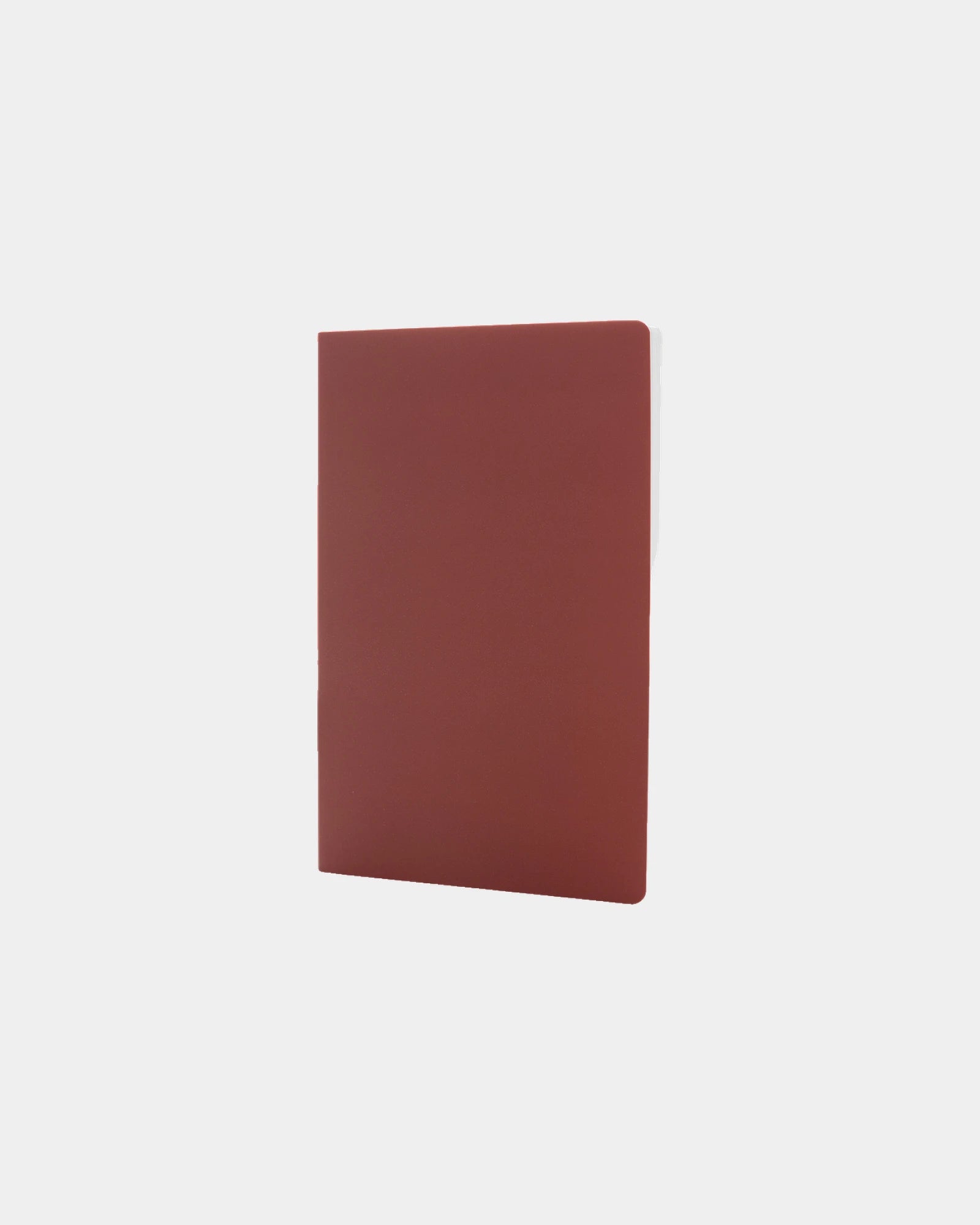 Custom eco-friendly A5 notebook with mineral paper - Red