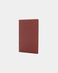 Custom eco-friendly A5 notebook with mineral paper - Red