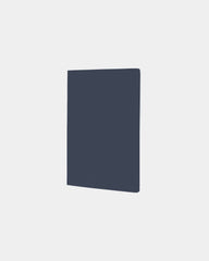 Custom eco-friendly A5 notebook with mineral paper - Navy