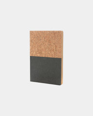 Promotional recycled cork A5 notebook - Black