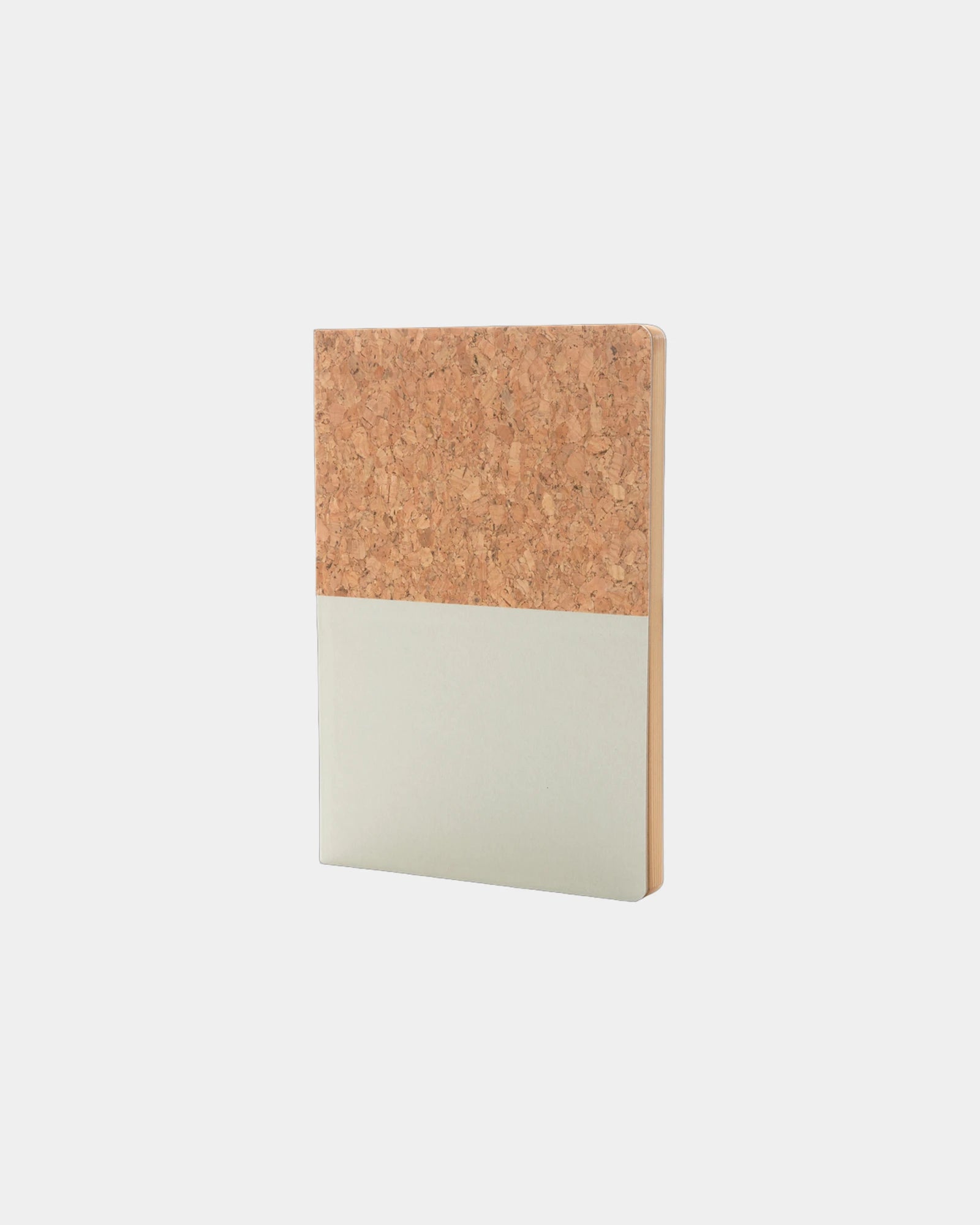 Promotional recycled cork A5 notebook - Off-White