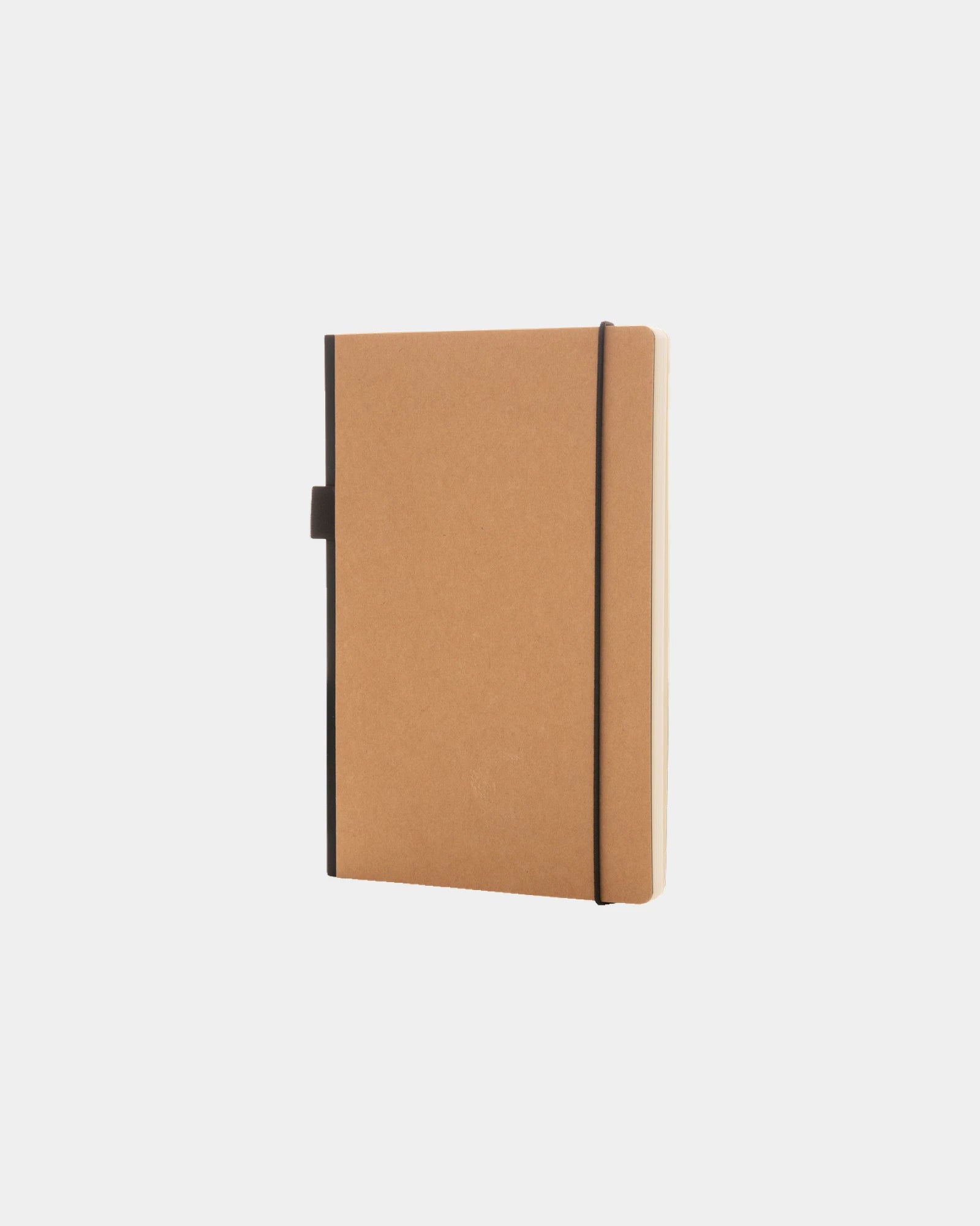 Promotional FSC certified A5 notebook with elastic pen loop