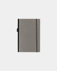 Promotional FSC certified A5 notebook with elastic pen loop