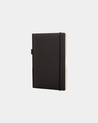 Promotional FSC certified A5 notebook with elastic pen loop