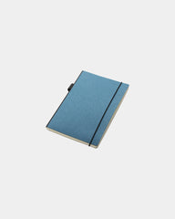 Promotional FSC certified A5 notebook with elastic pen loop