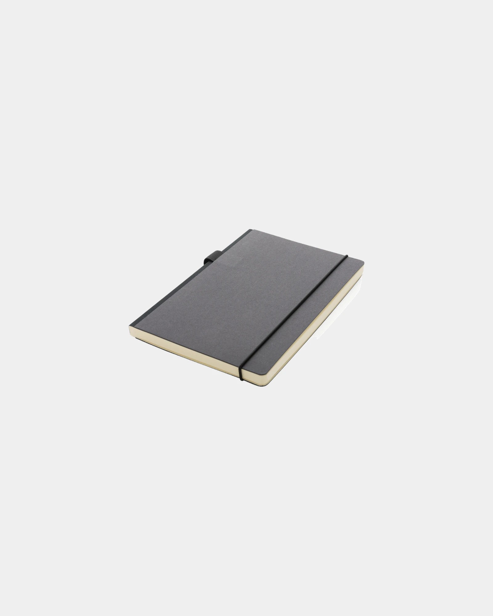 Promotional FSC certified A5 notebook with elastic pen loop
