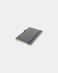 Promotional FSC certified A5 notebook with elastic pen loop