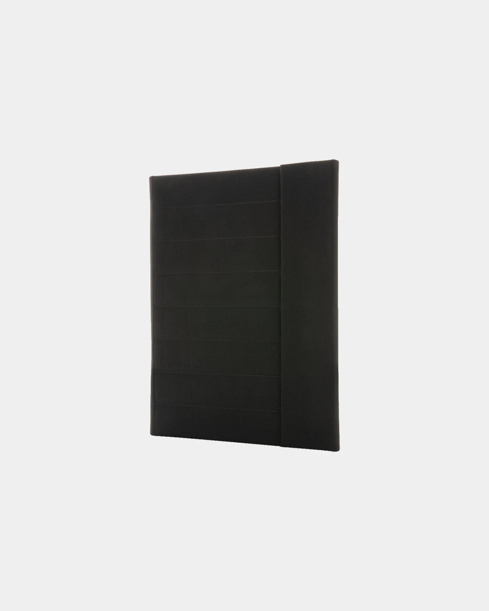 Promotional rPET A4 conference folder with magnetic closure