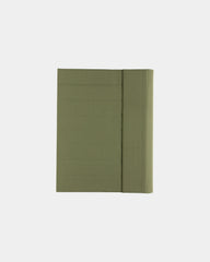 Promotional rPET A4 conference folder with magnetic closure