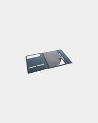 Promotional rPET A4 conference folder with magnetic closure