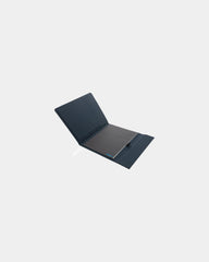 Promotional rPET A4 conference folder with magnetic closure