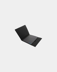 Promotional rPET A4 conference folder with magnetic closure