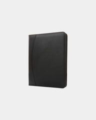 Promotional recycled PU conference folder - Black