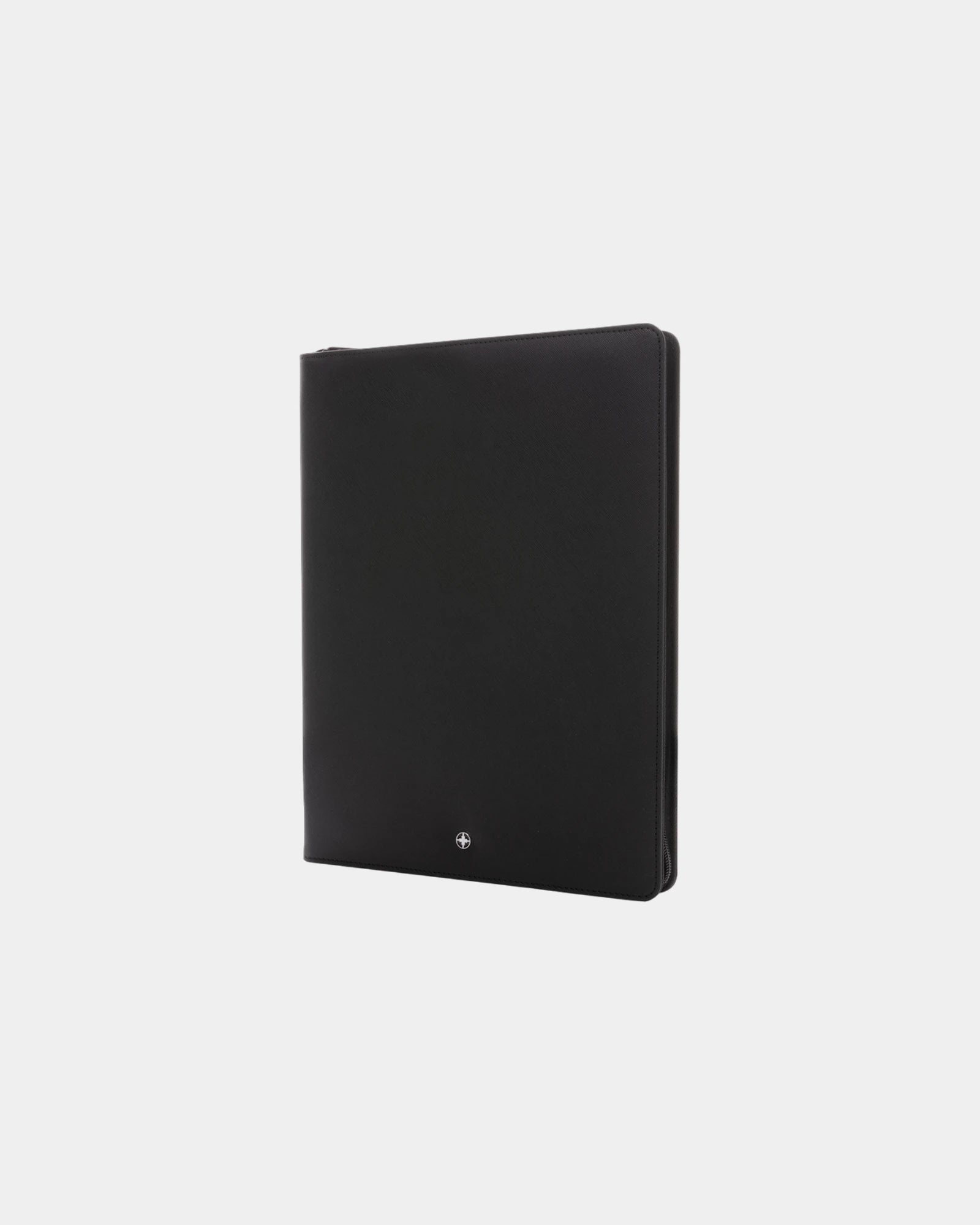 Promotional recycled PU Swiss Peak Heritage A4 folder - Black