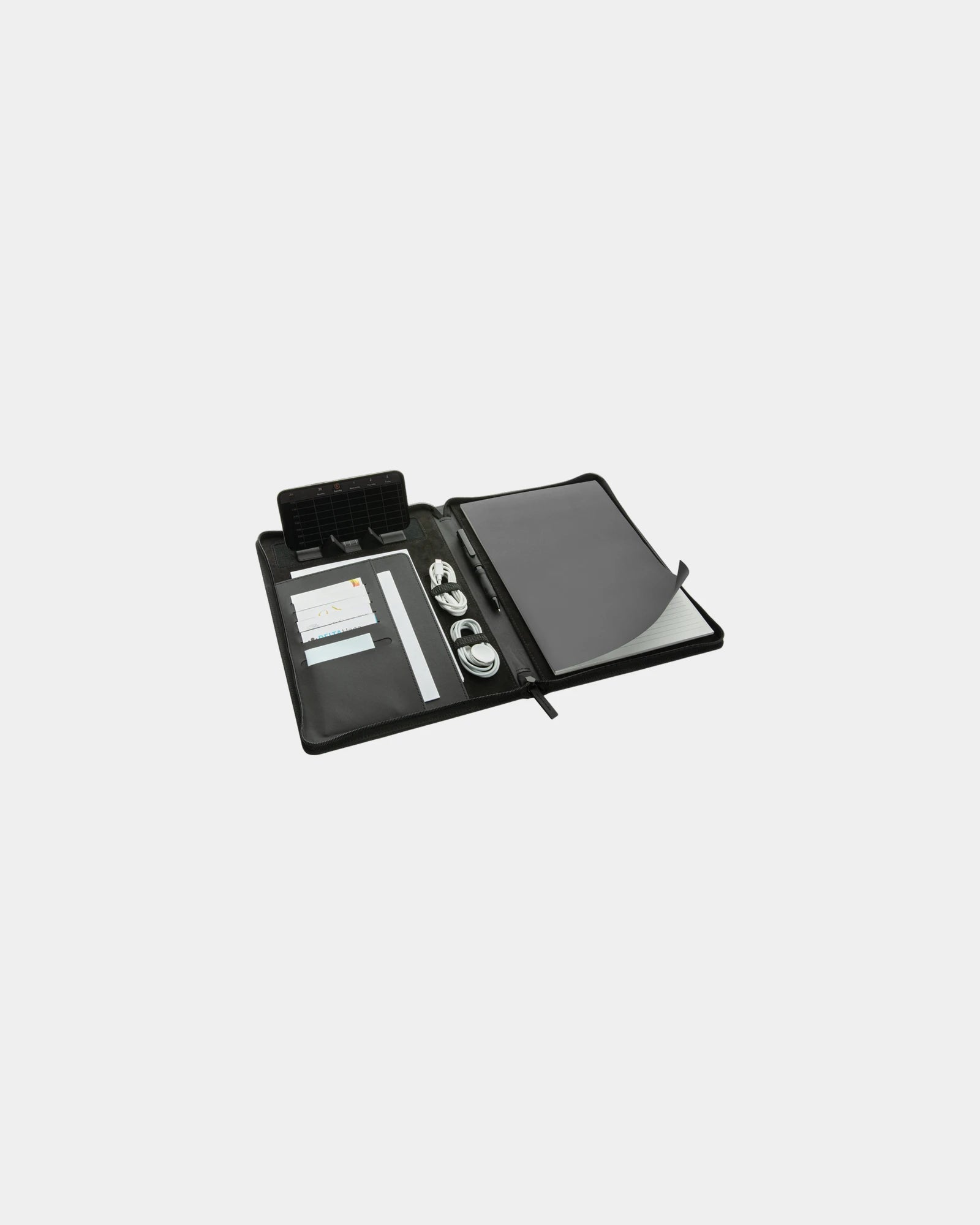 Promotional recycled PU Swiss Peak Heritage A4 folder - 6