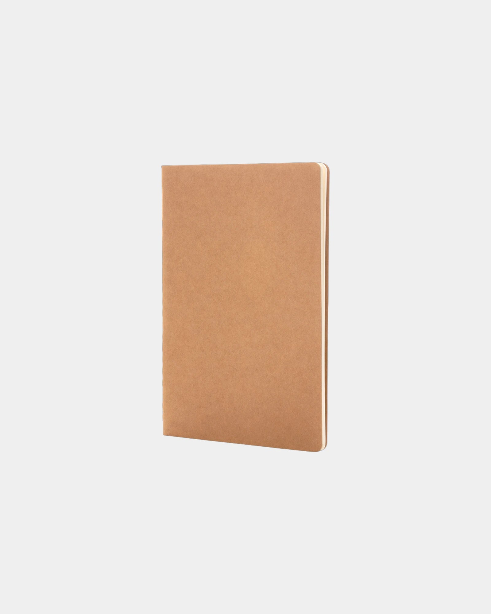 Custom FSC-certified softcover A5 notebook - Brown