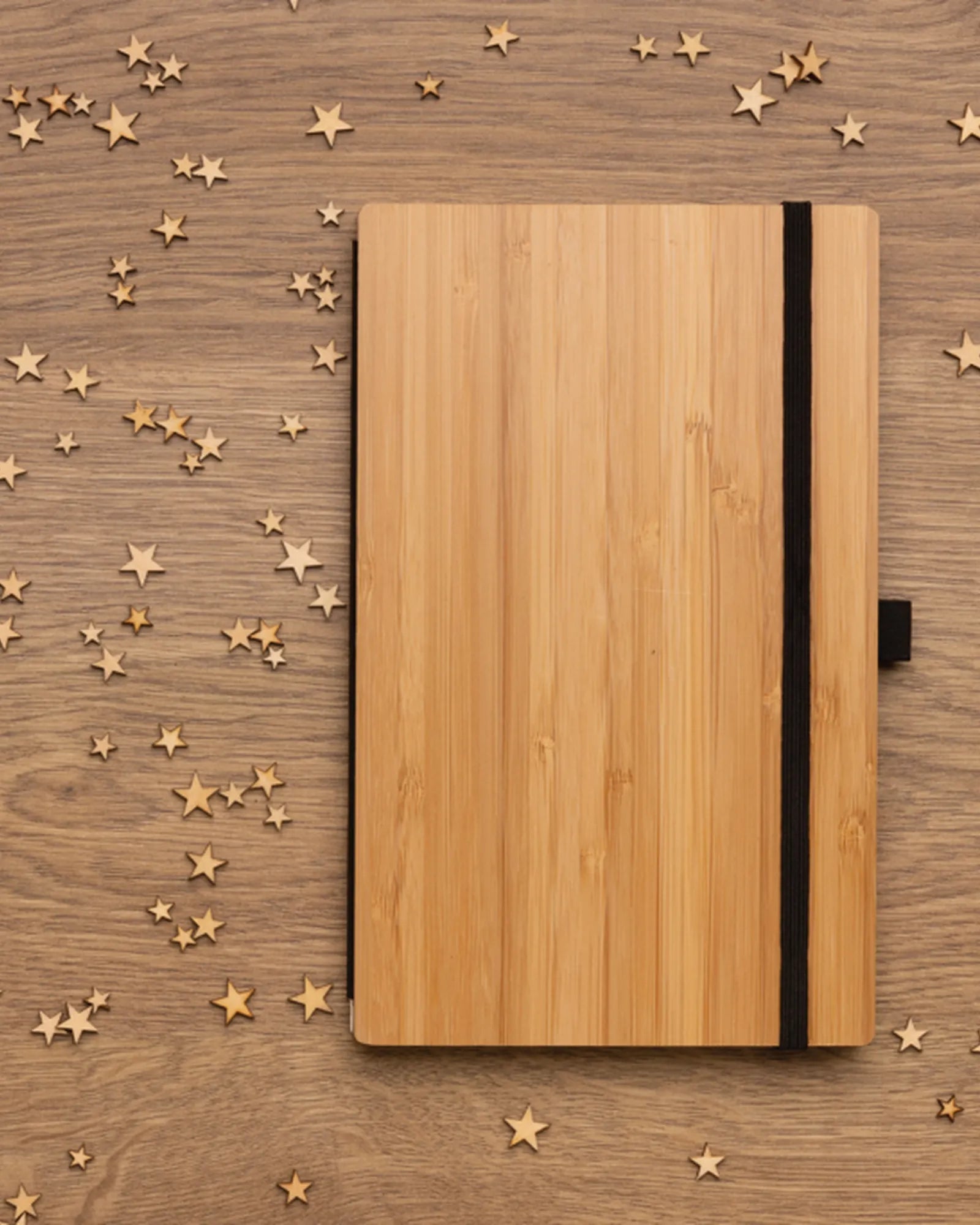 Promotional FSC bamboo notebook set with pencil - 7