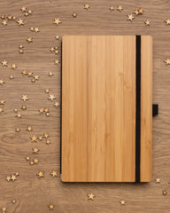 Promotional FSC bamboo notebook set with pencil - 7