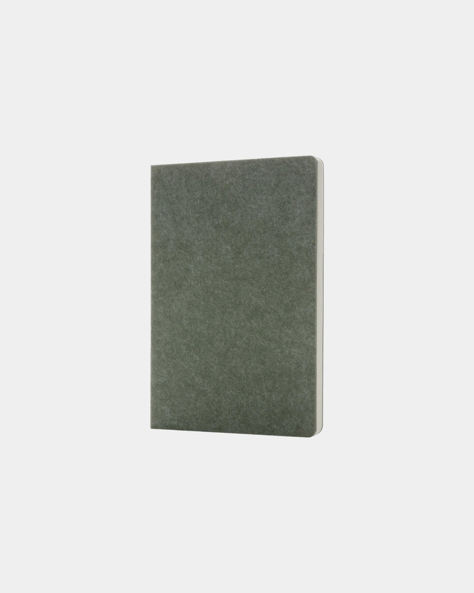 Custom recycled felt notebook - Green