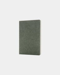 Custom recycled felt notebook - Green