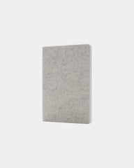 Custom recycled felt notebook - Grey