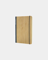 Custom A5 Bamboo Notebook Scribe - Blue