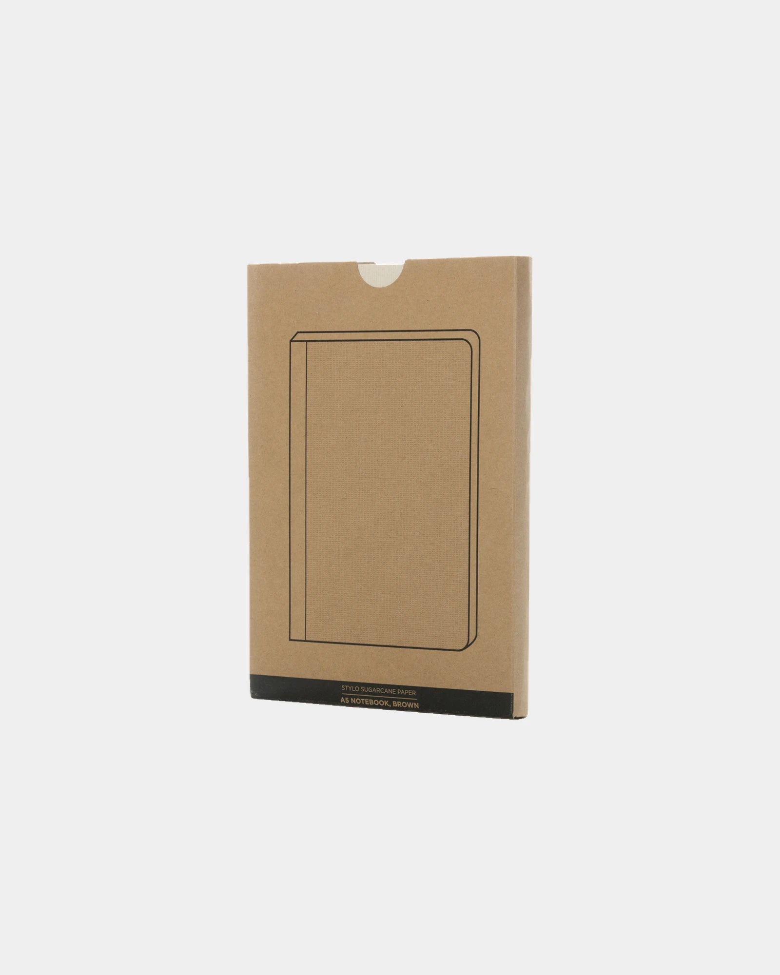 Custom eco-friendly A5 notebook with sugarcane paper