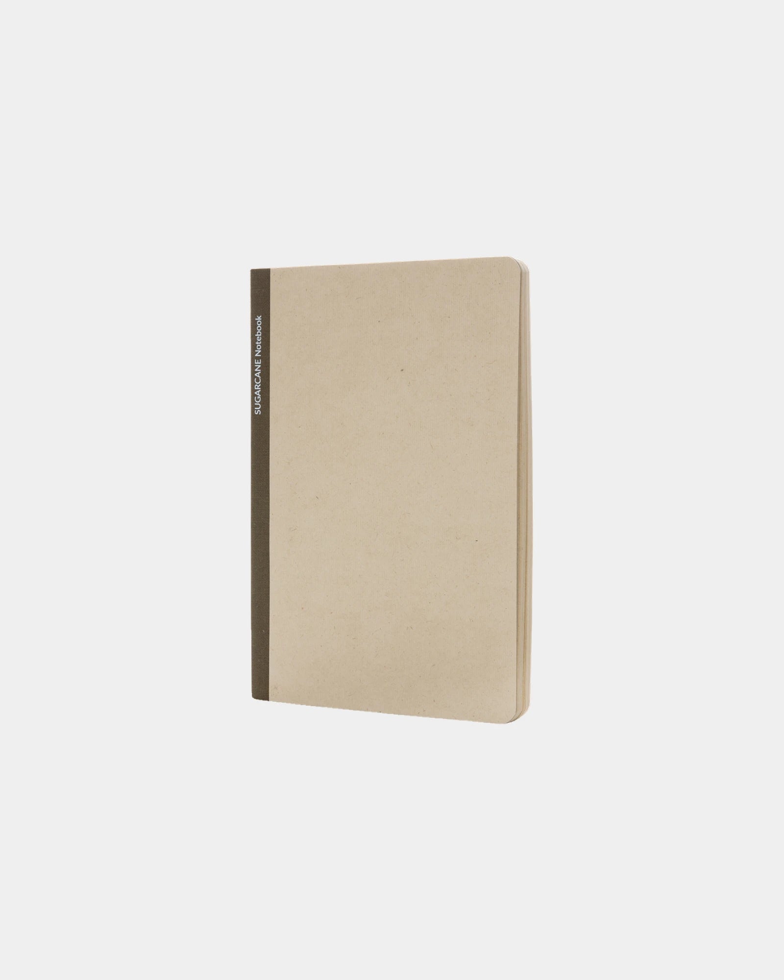 Custom eco-friendly A5 notebook with sugarcane paper - Brown