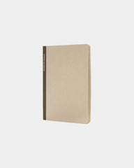 Custom eco-friendly A5 notebook with sugarcane paper - Brown