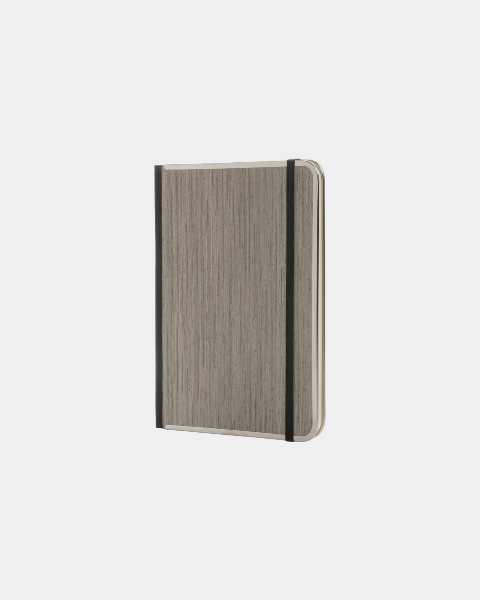 Custom FSC wood Treeline A5 notebook - Grey