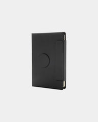 Promotional recycled PU A5 conference folder - Black