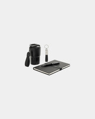 Promotional deluxe gift set with Swiss Peak mug - Black