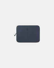 Custom recycled nylon laptop sleeve 15.6" - Navy