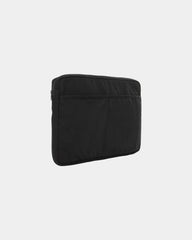 Custom recycled cotton laptop sleeve 15.6" - Black