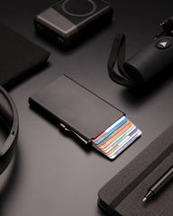 Promotional aluminum anti-RFID card holder - 6
