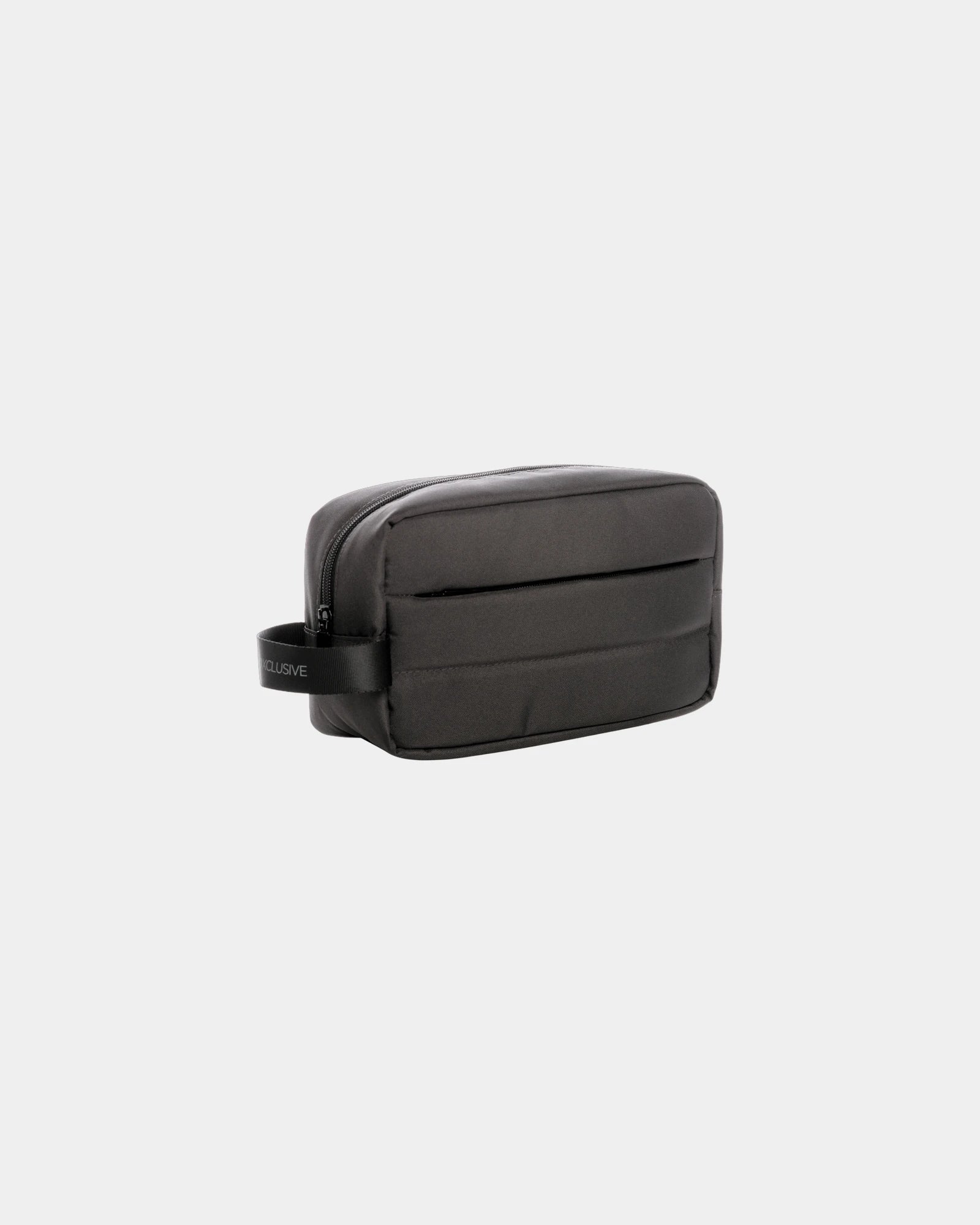Promotional rPET AWARE™ travel toiletry bag - Black