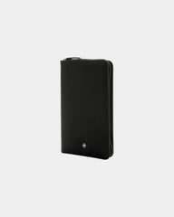 Custom RFID travel wallet recycled Swiss Peak Heritage - Black