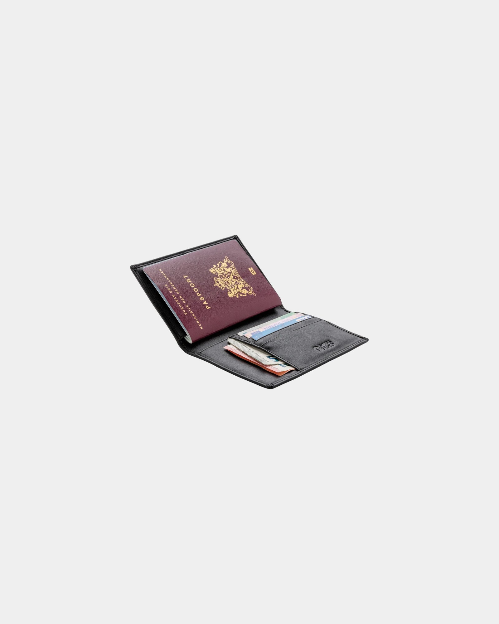 Promotional PU passport holder with RFID protection - 1