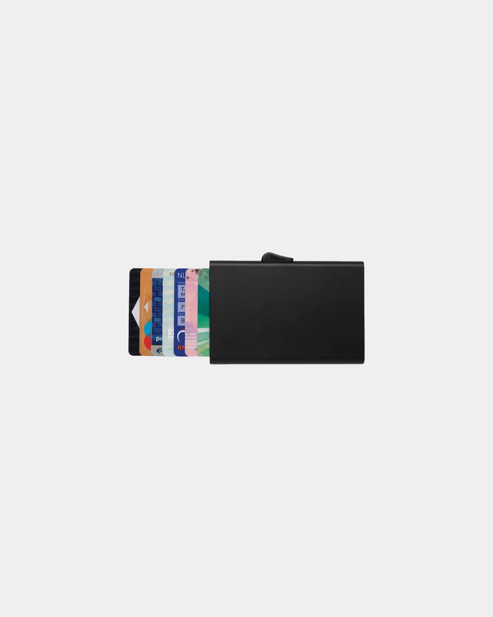 Promotional aluminum RFID card holder